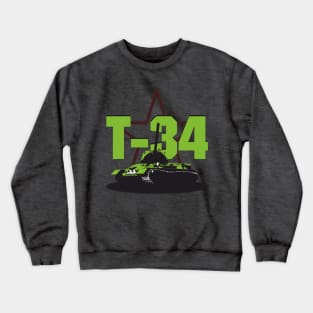 Soviet medium tank T-34-85 Crewneck Sweatshirt